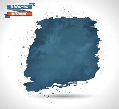 Watercolor Background Stock Illustration