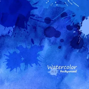 Watercolor background Stock Illustration