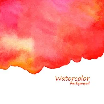 Watercolor background Illustrazione stock