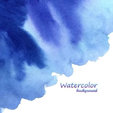 Watercolor background Stock Illustration