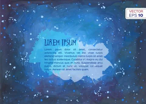 Watercolor background Stock Illustration