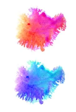 Watercolor background Stock Illustration