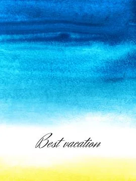 Watercolor background Stock Illustration