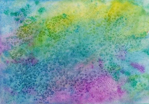 Watercolor background with texture Stock Illustration
