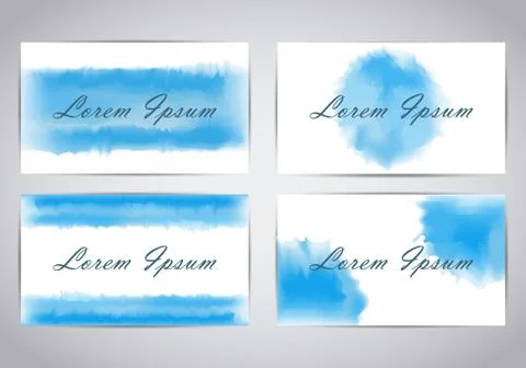 Watercolor background vector Stock Illustration