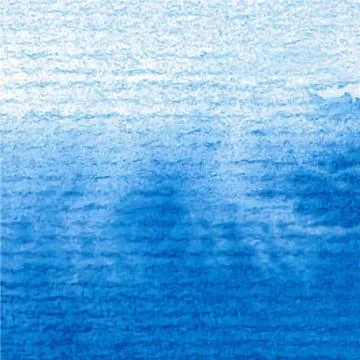 Watercolor blue background vector hand drawn illustration. Paint texture on p Illustrazione stock