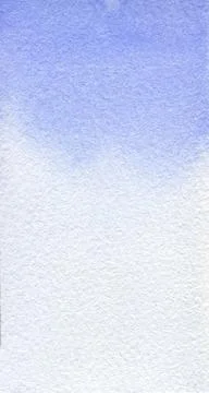 Watercolor blue vertical background Illustrazione stock