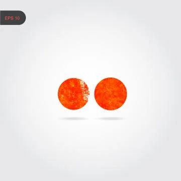 Watercolor circle Stock Illustration