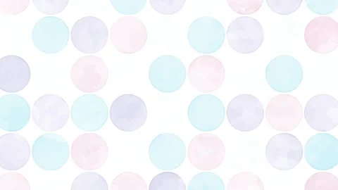 Watercolor circle pattern background 動画素材 309258531