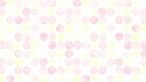 Watercolor circle pattern background Stock Footage 309258623