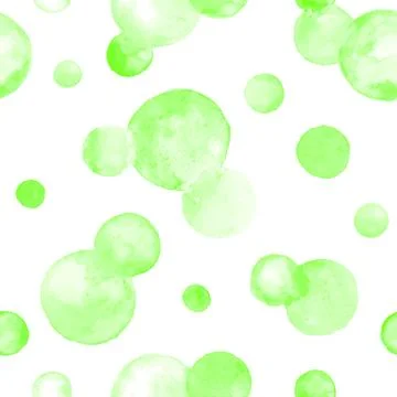 Watercolor circles pattern Stock Illustration