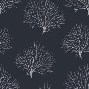 Watercolor colar pattern Stock Illustration