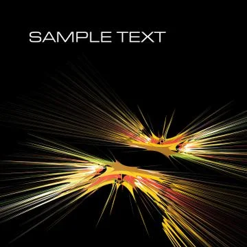 Watercolor contemporary design template background vector illustration Stock Illustration