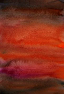 Watercolor dramatic dark art background for scrapbooking design Illustrazione stock