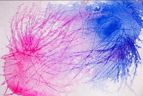Watercolor drawing Stock Illustration