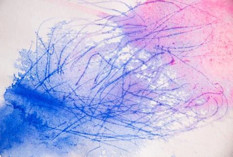 Watercolor drawing Stock Illustration