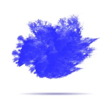 Watercolor explosion paint abstract vector background Stock Illustration