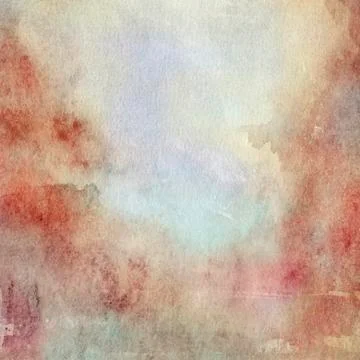 Watercolor fall background Stock Illustration