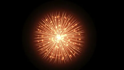 Watercolor Firework Explosion Stock Footage 296616177