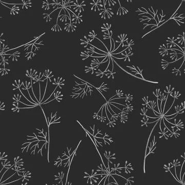 Watercolor floral pattern Stock Illustration
