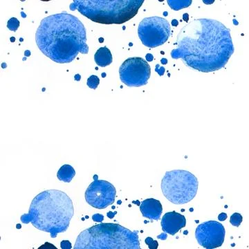 Watercolor hand drawn background Stock Illustration