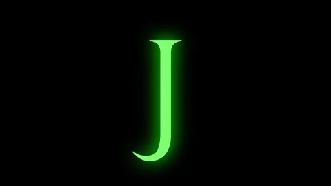 Watercolor Ink Bleed Effect Red Text On Green Screen Alphabet Stock Footage 245441327