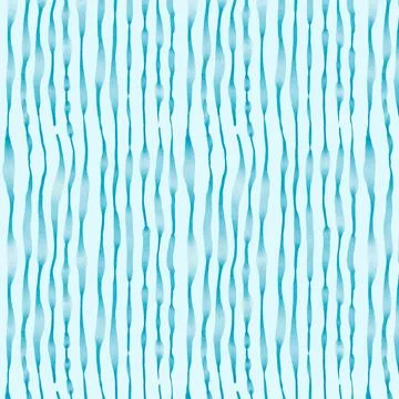 Watercolor painted shibori pattern Stock Illustration