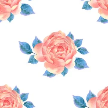 Watercolor pattern Stock Illustration