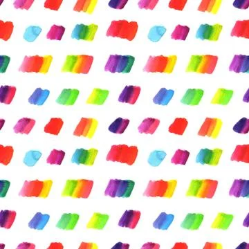 Watercolor pattern Stock Illustration