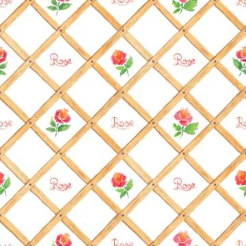 Watercolor pattern. Stock Illustration