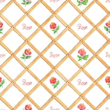 Watercolor pattern. Stock Illustration