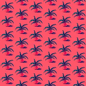 Watercolor pattern on white background Stock Illustration