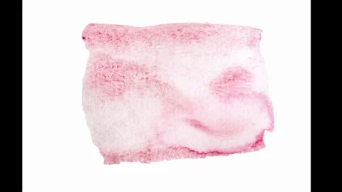 Watercolor rectangular compositions with a soft gradient on white Stock Footage 331881925