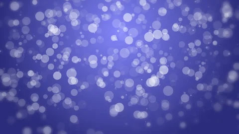 Watercolor rounds pattern. Grunge winter falling circles on blue background. Stock Footage 294616104