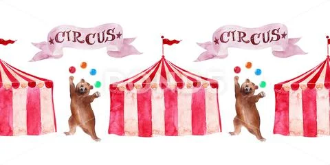 free circus clip art borders