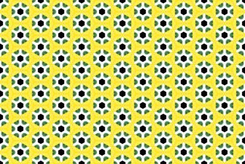 Watercolor seamless geometric pattern design illustration. Background texture Illustrazione stock