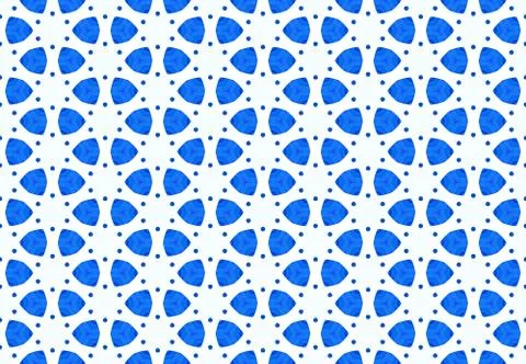Watercolor seamless geometric pattern design illustration. Background texture Illustrazione stock