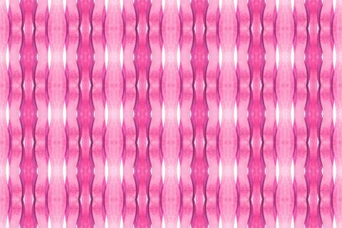 Watercolor seamless geometric pattern design illustration. Background texture Stock Illustration