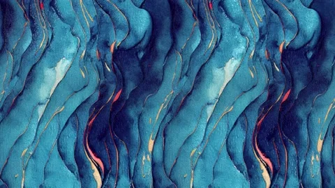 Watercolor Seamless Loopable Animation Stock Footage 215461169