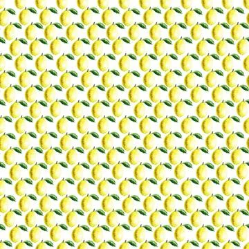 Watercolor seamless pattern with aromatic herbs and flowers Stock-Illustration
