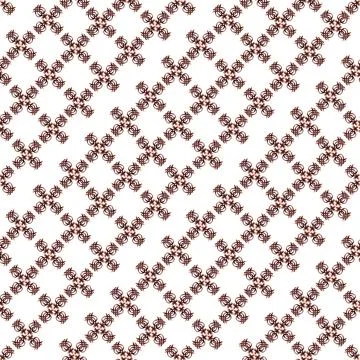 Watercolor seamless pattern with Celtic elements Illustrazione stock
