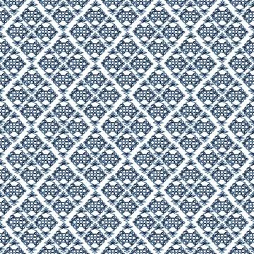 Watercolor seamless pattern with Celtic elements 库存插图