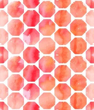 Watercolor seamless pattern. イラスト素材