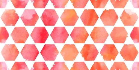 Watercolor seamless pattern. Illustrazione stock