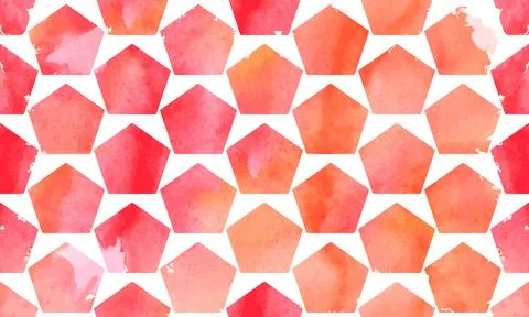 Watercolor seamless pattern. イラスト素材