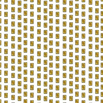 Watercolor seamless pattern with various objects of calligraphy 库存插图