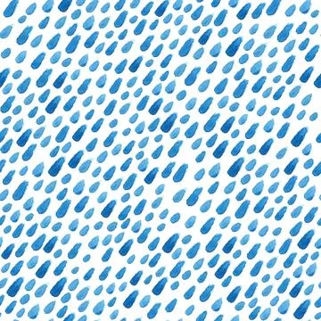 Watercolor seamless vector pattern Stock Illustration