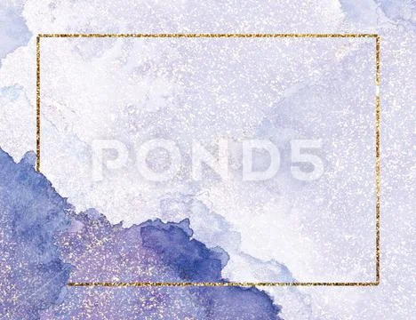 Watercolor simple post background for facebook or twitter in psd format edit PSD Template