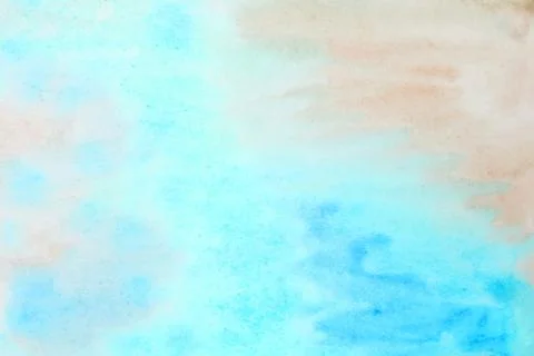 Watercolor smeared background Stock Illustration