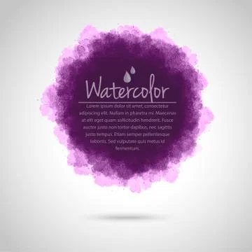 Watercolor splash background Stock-Illustration
